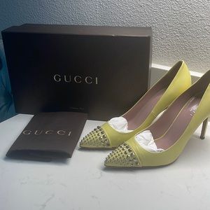 Brand new in the box authentic Gucci pumps. Size 37 1/2